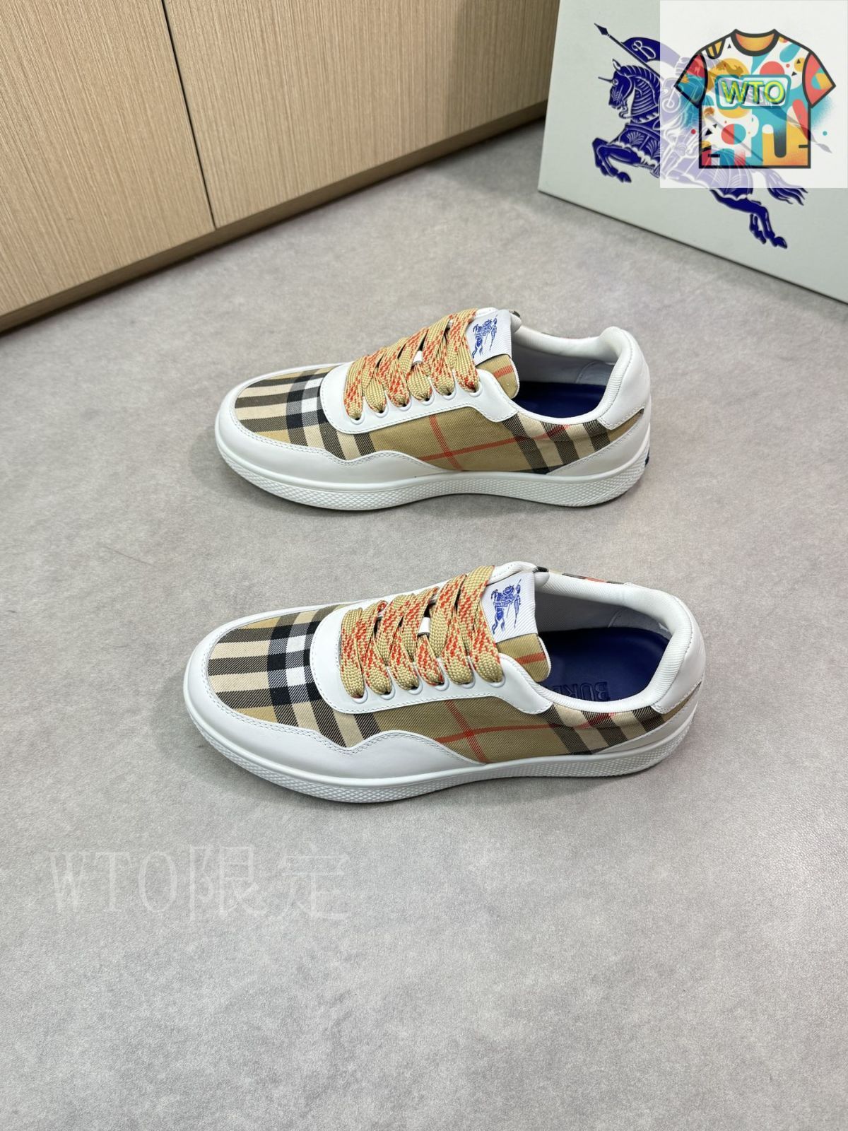 バーバリー（BURBERRY） メンズ カジュアル スニーカー01-XY80