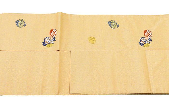 名古屋帯 新品 仕立て上がり 西陣 京都イシハラ謹製 四季花 打ち出の