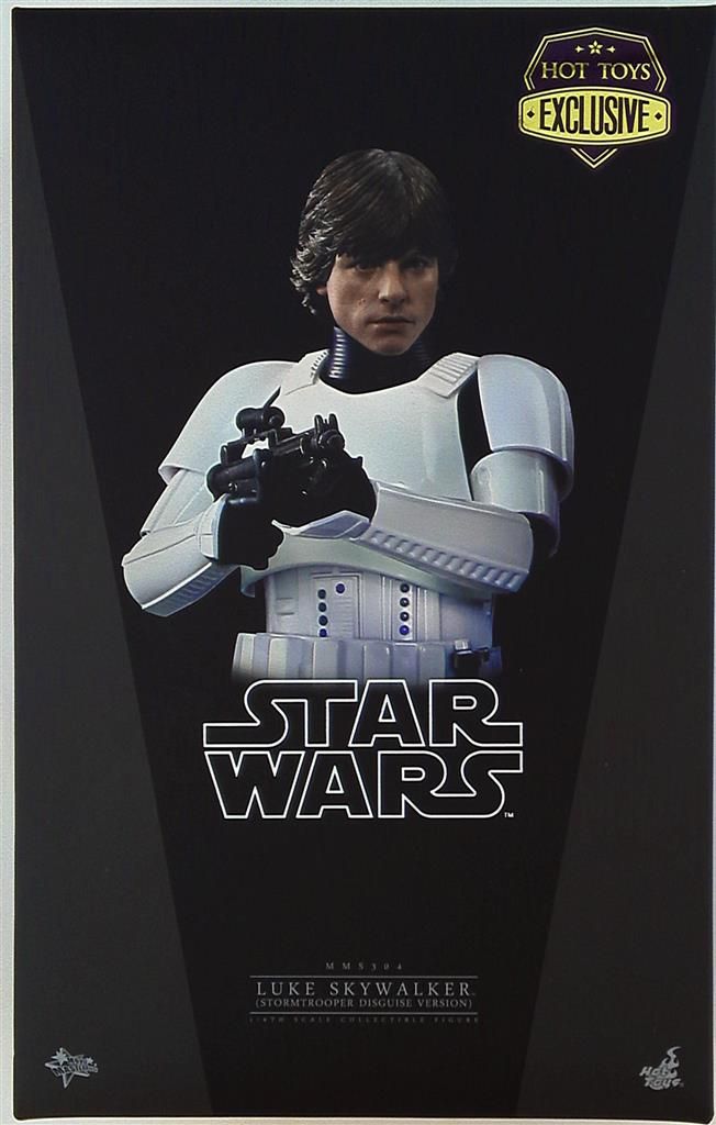 HOTTOYS MOVIE MASTERPIECE LUKE SKYWALKER / STORMTROOPER DISGUISE MMS304