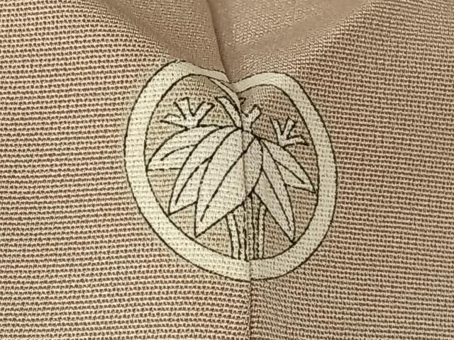 平和屋着物○創業460年・千總 訪問着 花宝尽くし文 柴染色地 金彩 西武