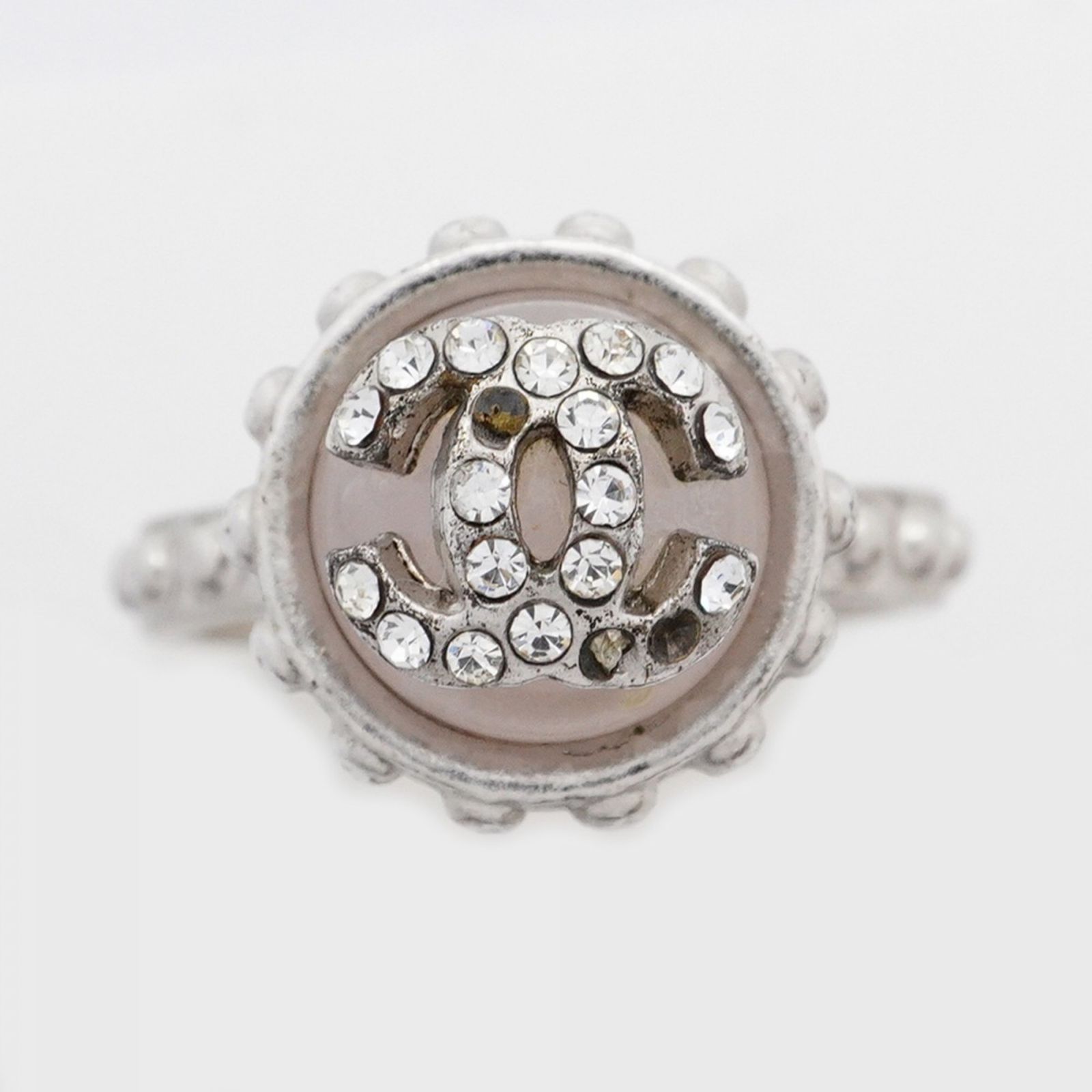 シャネル(Chanel) シャネル リング ココマーク メタル ライン
