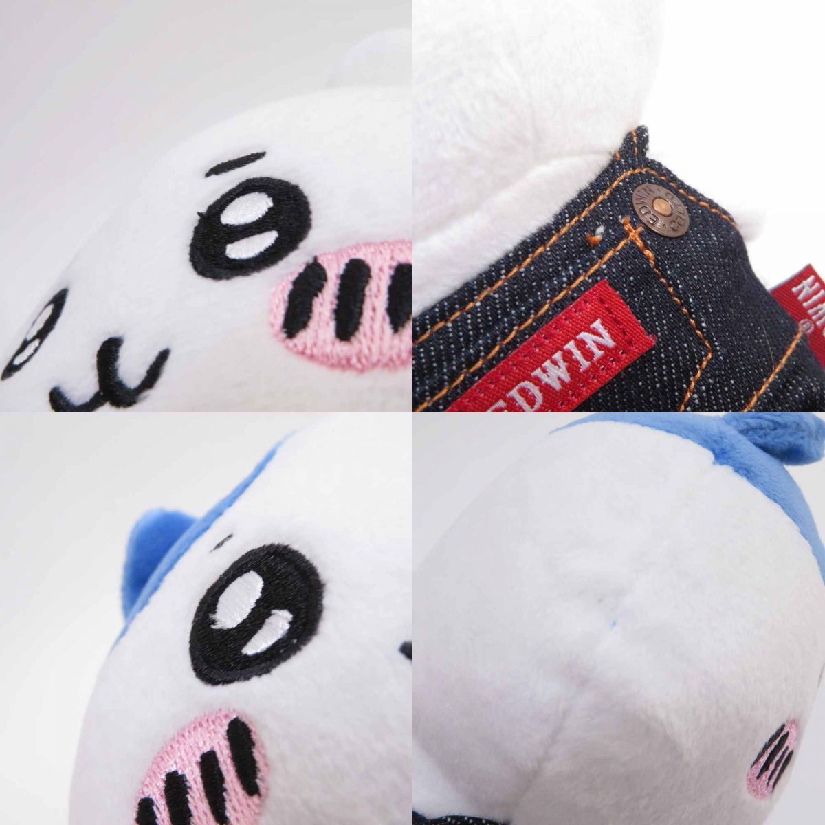 ちいかわ×EDWIN エドウィン コラボ オーバーオール ぬいぐるみ