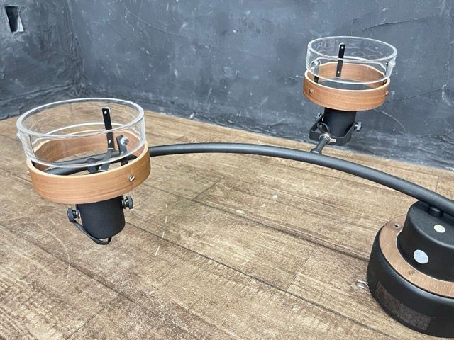 4灯シーリングライト【】展示品 動作保証 Ampoule AMP51095 バータイプ