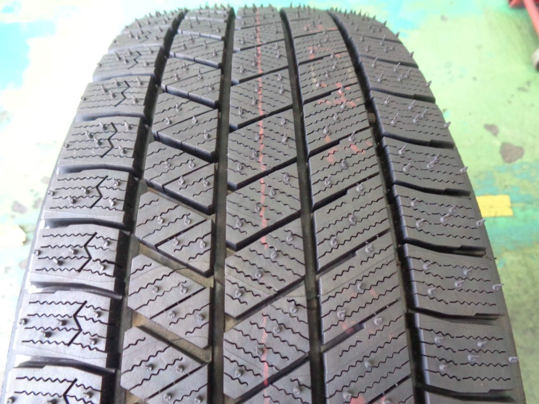 6.5J-17インチ 5H114.3 +40 トヨタ 60系 プリウス 純正 195/60R17 VRX3 21年製 中古 ホイール スタッドレス タイヤ 4本