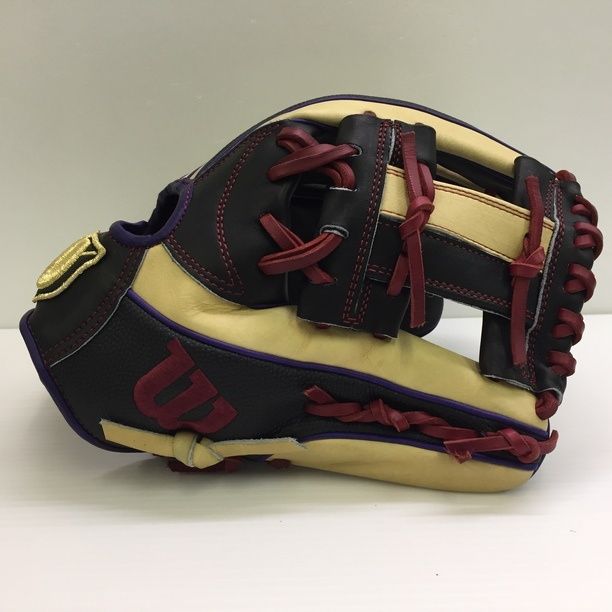 wilson - 中古品 ウィルソン Wilson ウィルソンスタッフ 軟式 内野手用グローブ 刺繍有り 1542 中古品 ウィルソン Wilson ウィルソンスタッフ 軟式 内野手用