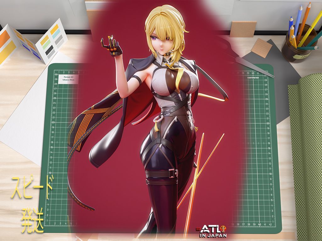 ガレージキット 1/12 イヴリン 未塗装未組立 ゼンゼロ