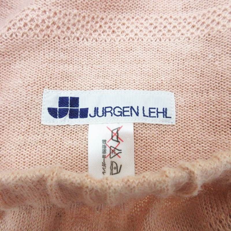 ヨーガンレール JURGEN LEHL リネン ニット スカート ピンク M ヨーガンレール JURGEN LEHL リネン ニット スカート ピンク M