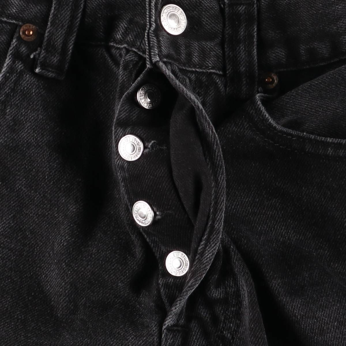 古着 リーバイス Levi s リーバイス501 STRAIGHT LEG BUTTON-FLY ブラックデニム ストレートデニムパンツ メンズw32相当 eaa577475 KIN-KAAI_COM