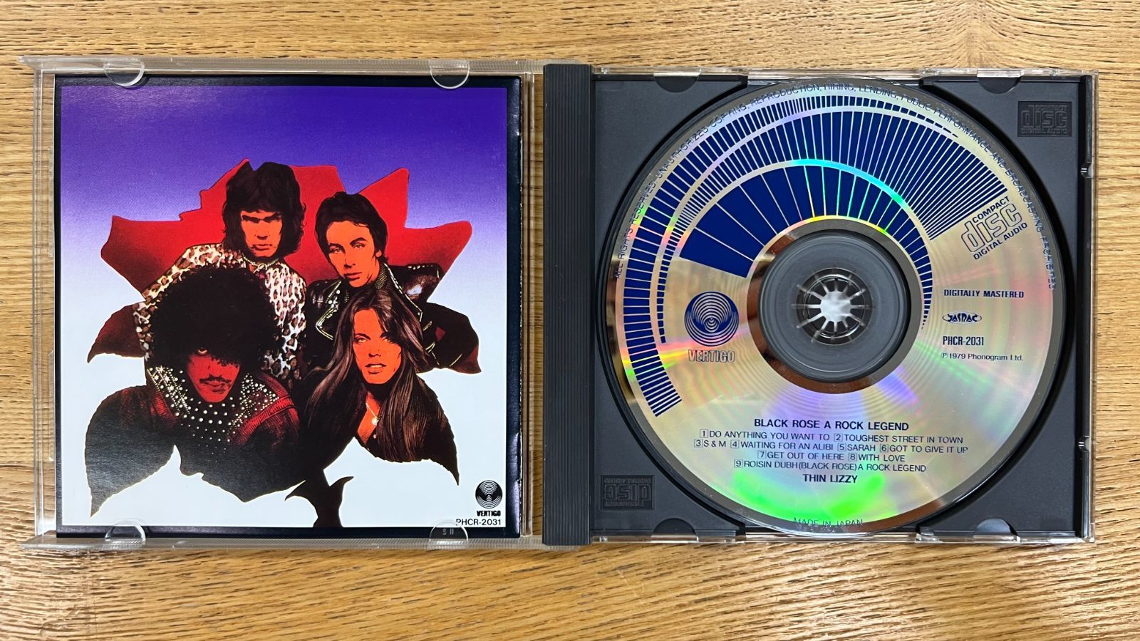 国内廃盤 CD ブラック・ローズ / シン・リジィ / Black Rose (A