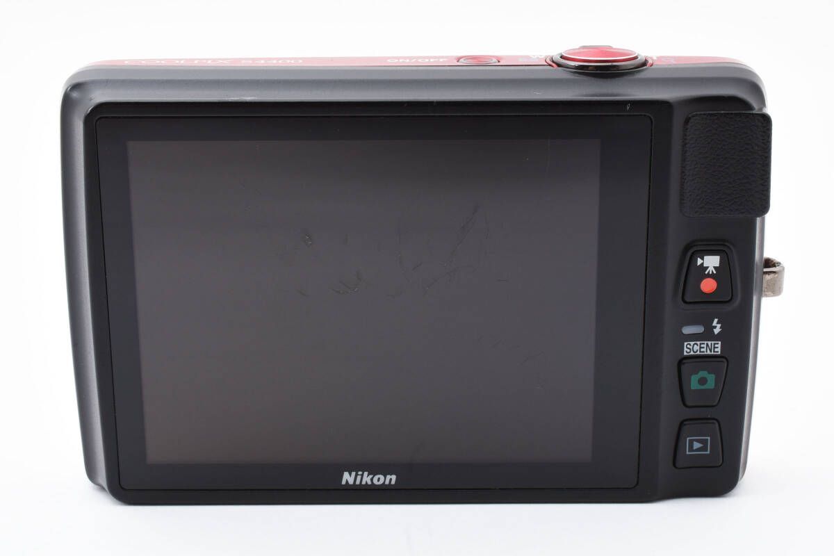 セール ☆良品☆Nikon ニコン COOLPIX S4400 クールピクス レッド