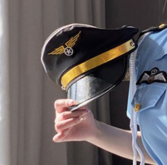 ミニスカポリス コスプレ フルセット 制服 帽子 ネクタイ 手錠 タイト