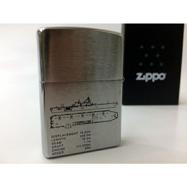 ZIPPO(護衛艦いずも)【海上自衛隊グッズ・自衛隊グッズ】ジッポ