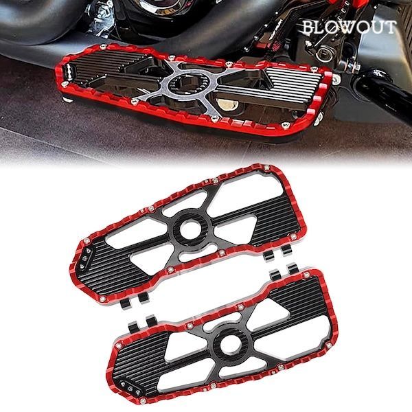 ハーレー クラブスタイル MXペグ フットペグ フロアボード フットボード ツーリング ソフテイル ダイナ FLD FLST FL