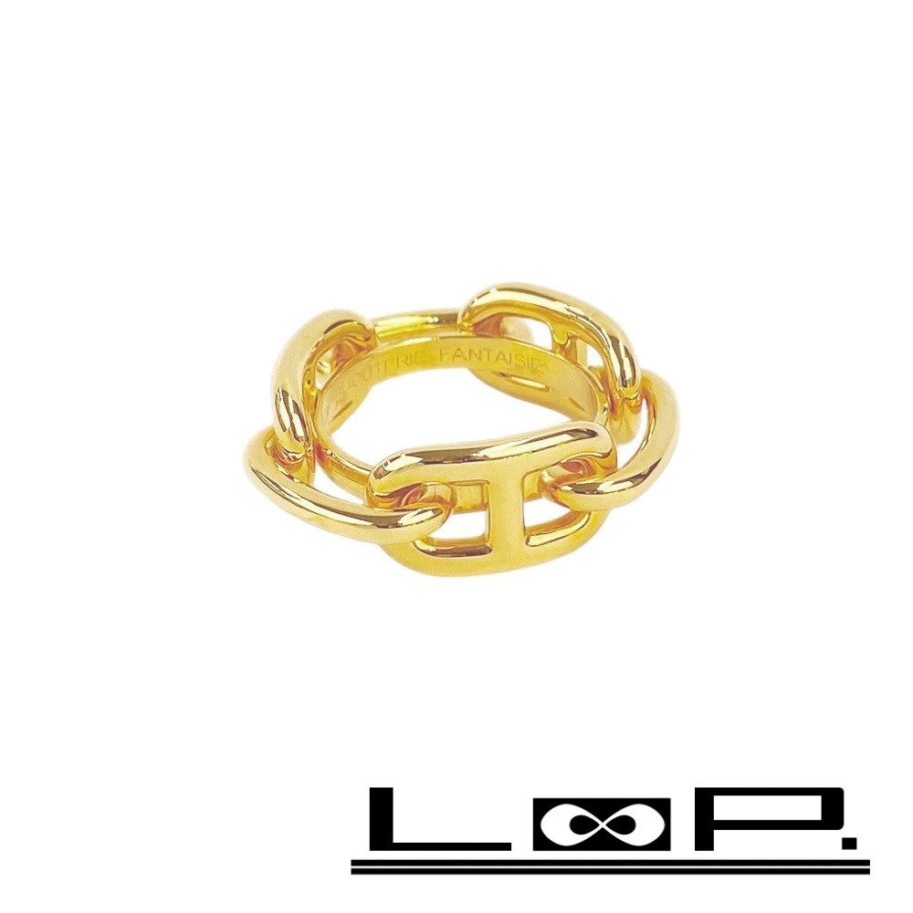 j*i様 HERMES シェーヌダンクル　スカーフリング　ゴールド　刻印あり 楽天市場】Hermes エルメス シェーヌダンクル スカーフリング