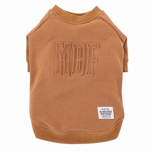 MANDARINE BROTHERS マンダリンブラザーズ エンボスロゴスウェット L、XL、XLB、XXL ブラウン XLB 