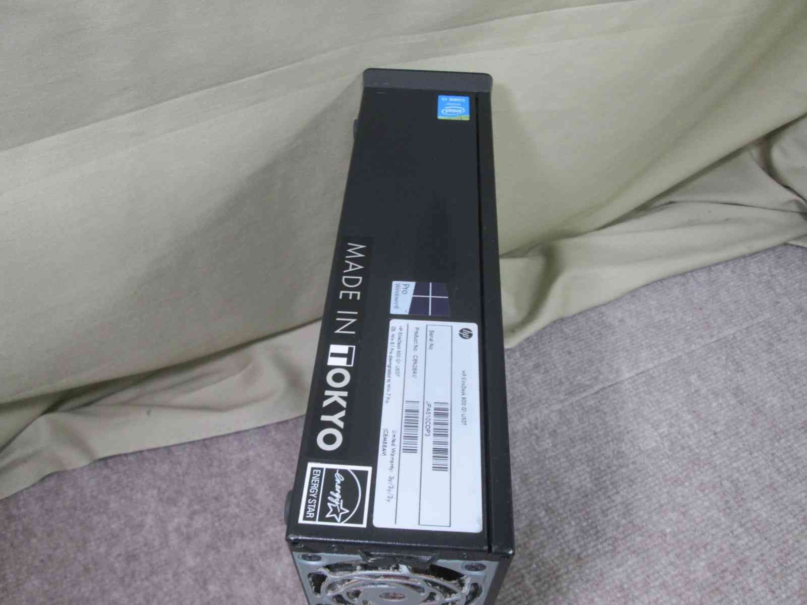 HP EliteDesk 800 G1 USDT【Core i3 4160】 【Windows11 Pro】MS 365 Office  Web／スリム型／