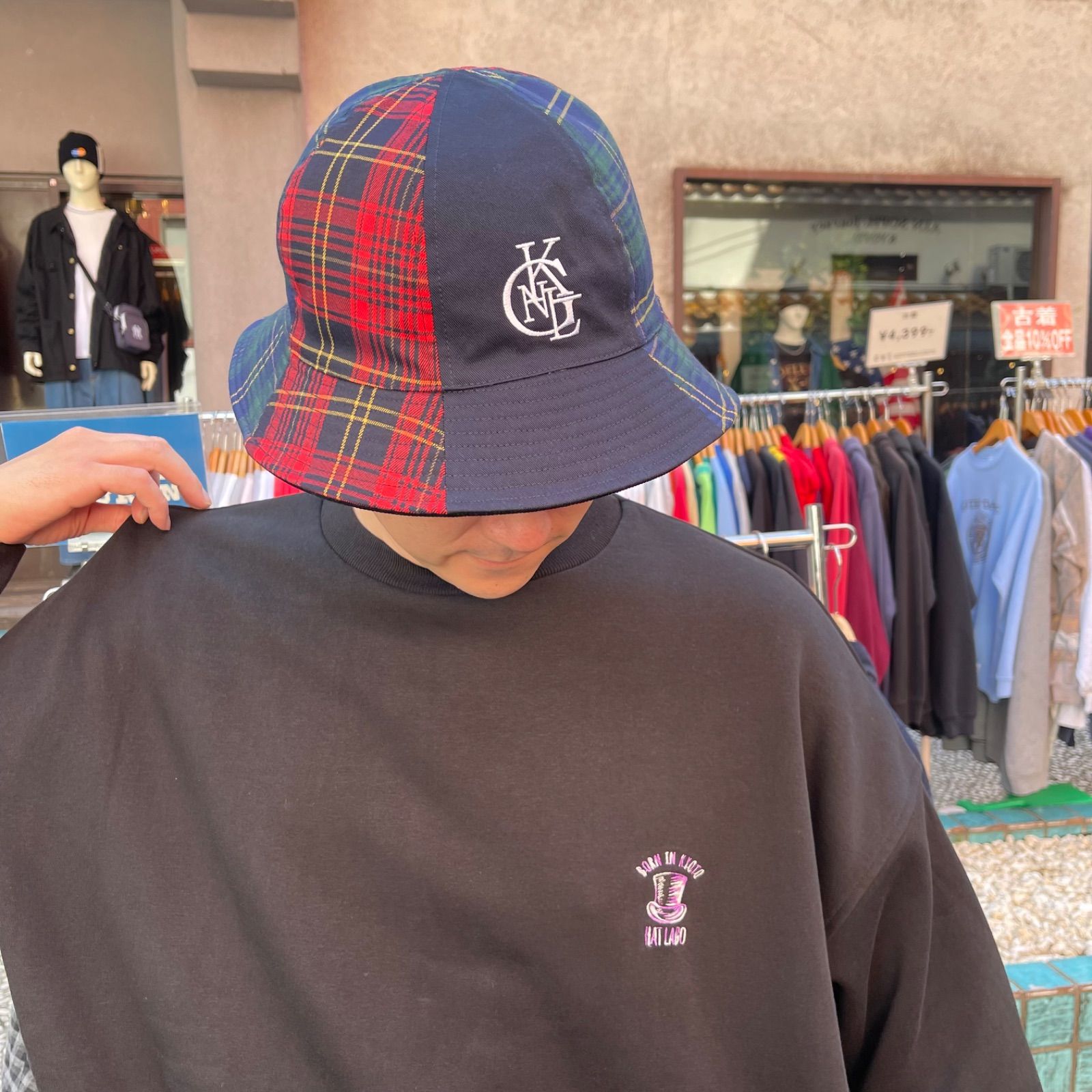 カンゴール KANGOL ハット L ベル型ハット コーデュロイ - 帽子