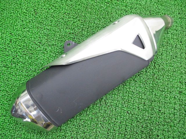 GSR750 サイレンサーマフラー 08J0 スズキ 純正 中古 バイク 部品 GR7NA コケキズ無し 品薄 希少品 車検 Genuine
