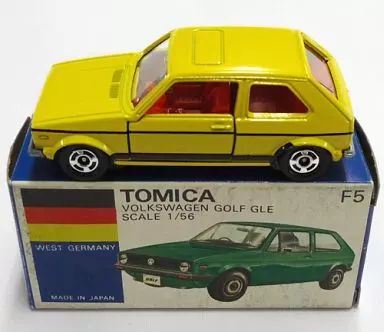 中古】ミニカー 1/56 フォルクスワーゲン ゴルフ GLE(イエロー
