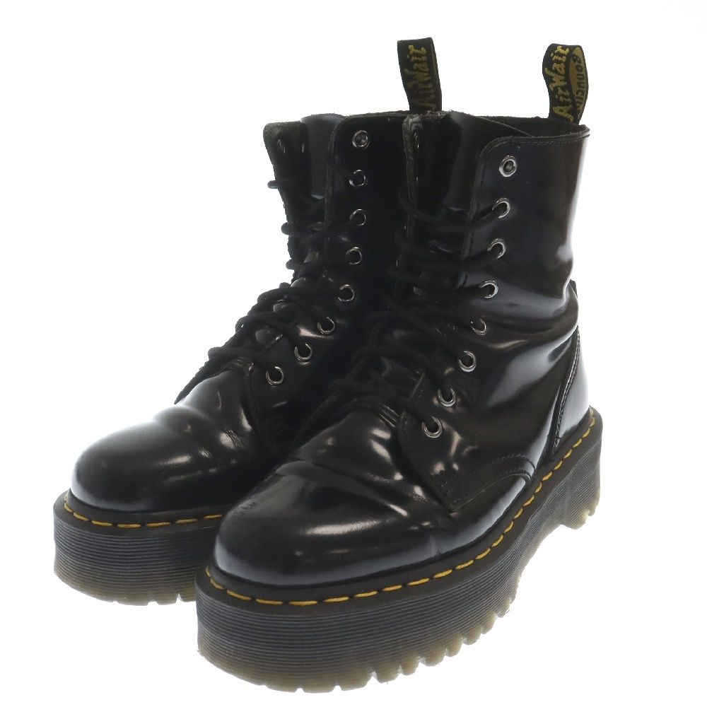 Dr.Martens (ドクターマーチン) JADON 8 EYE BOOT ジェイドン 8ホール 厚底 ブーツ ブラック UK5