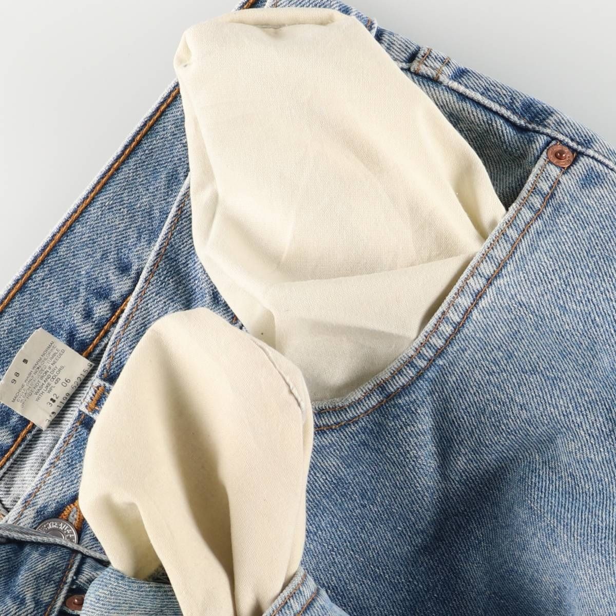 FIT テーパードデニムパンツ