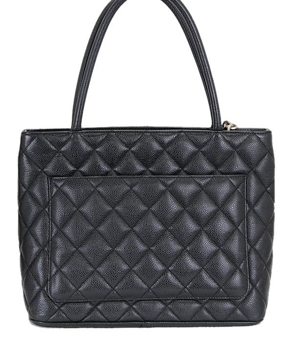 シャネル CHANEL デカココマーク 復刻トートバッグ キャビア