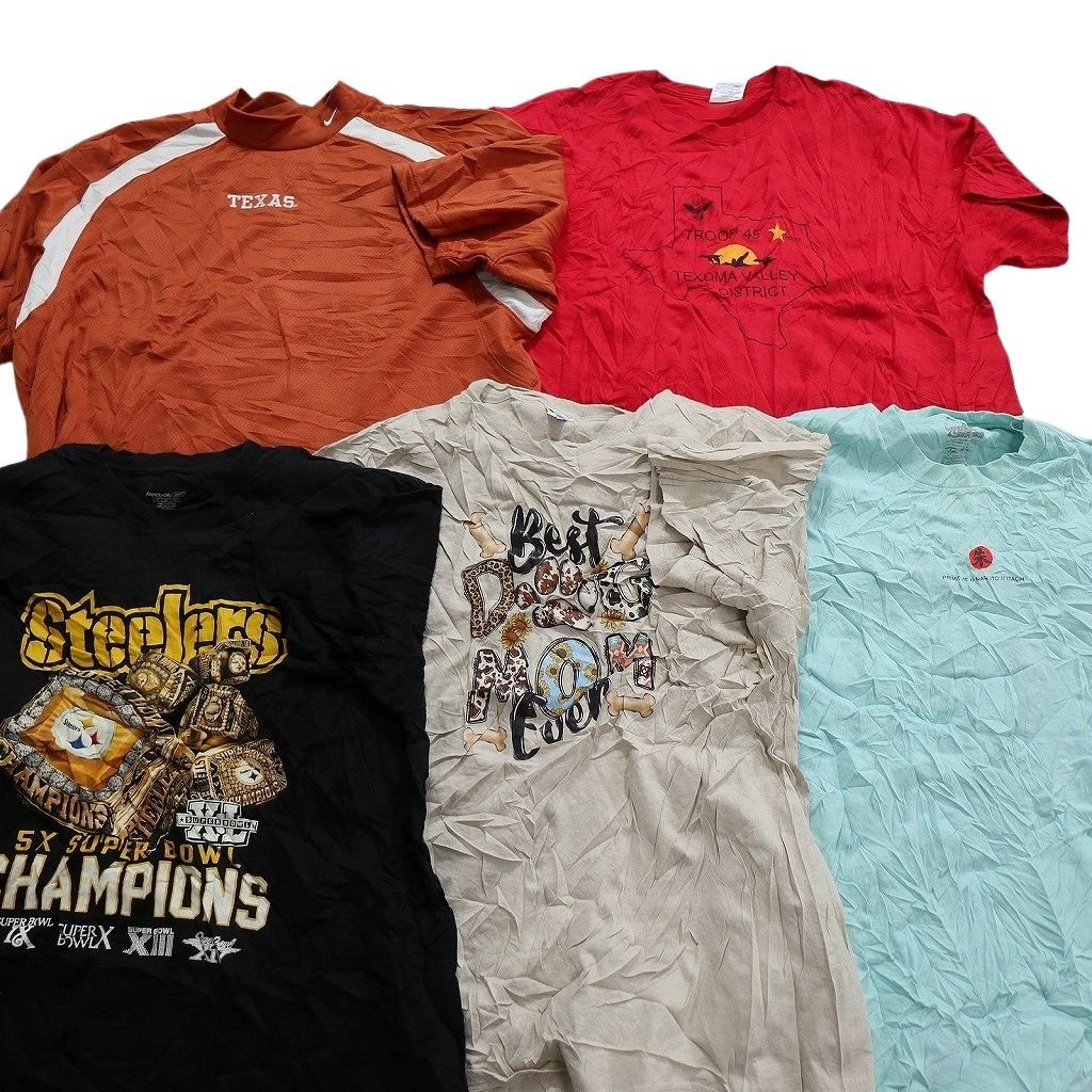 ☆ゆうゆうさま専用です☆ 古着卸 まとめ売り ストレッチ素材 ブランドMIX 半袖Tシャツ 22