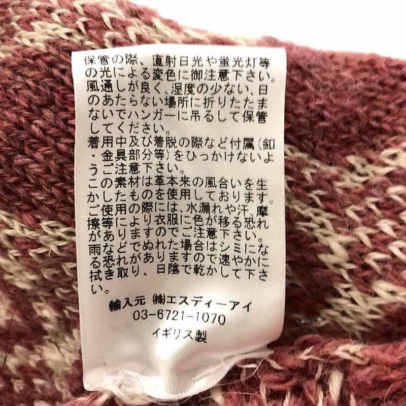 新品】 OLUBIYI THOMAS / オルヴィトーマス | 2022AW | wool scarf