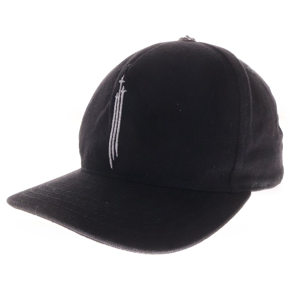 CHROME HEARTS クロムハーツ TRUCKER CAP トラッカーキャップ RS3刺繍 クロスボールキャップ 帽子 ブラック