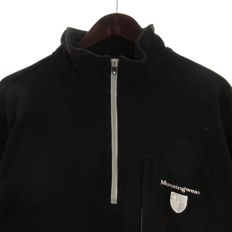 マンシングウェア MUNSINGWEAR ハーフジップ ニット セーター