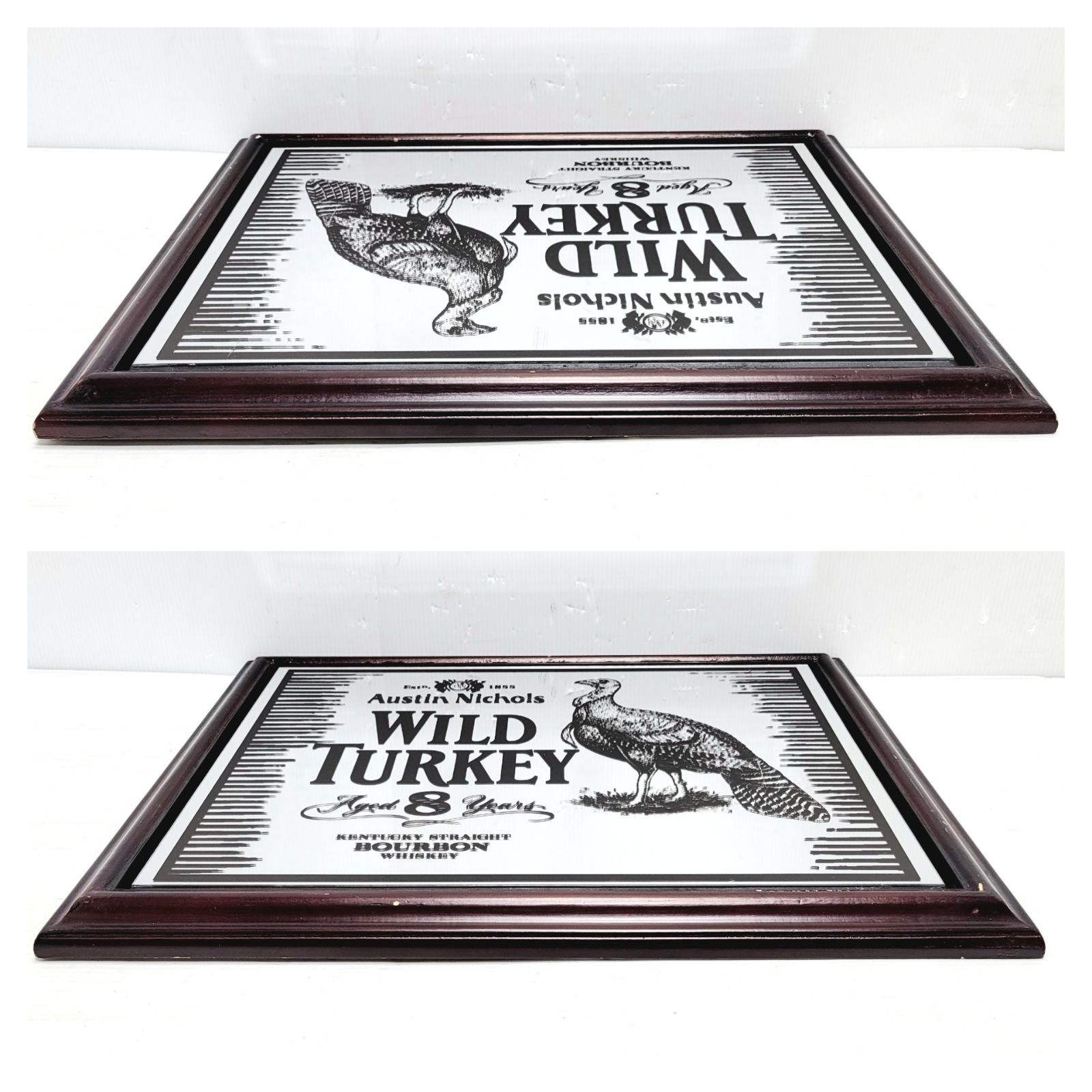 ワイルドターキー 非売品 パブミラー ワイルドターキ バブミラー