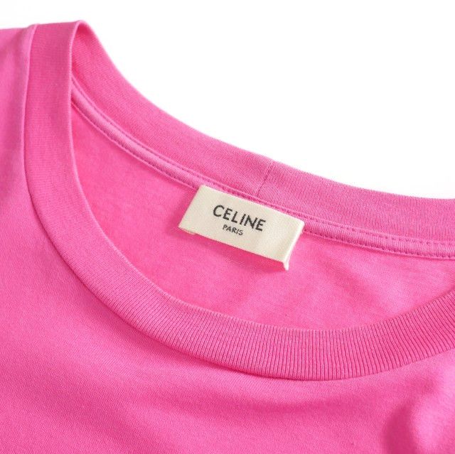 CELINEプリント ルーズTシャツ／コットンジャージー セリーヌ CELINE ルーズ Tシャツ コットンジャージー カットソー
