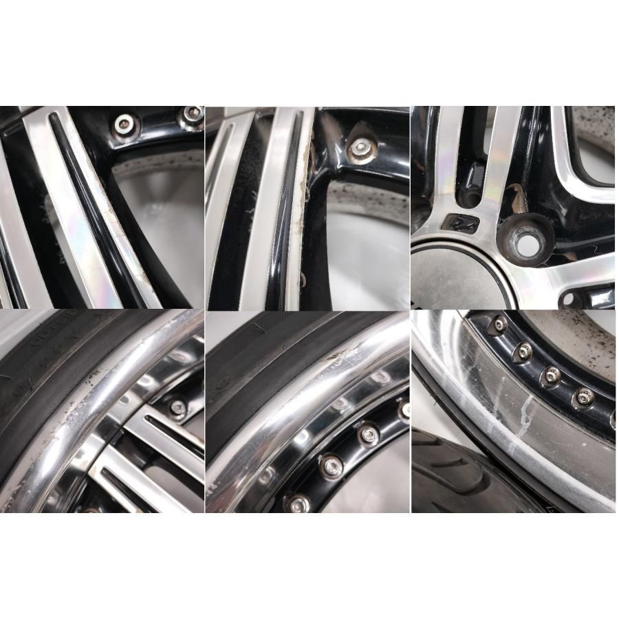 ◆配送先指定あり 沖縄県 離島 ◆ 訳アリ ノーマルxホイール 4本 285 30ZR20 255 35ZR20 20x10.5J 20x9J 5H -112 2ピース ～本州 四国は ～ FFCRYSTALESIA_COM