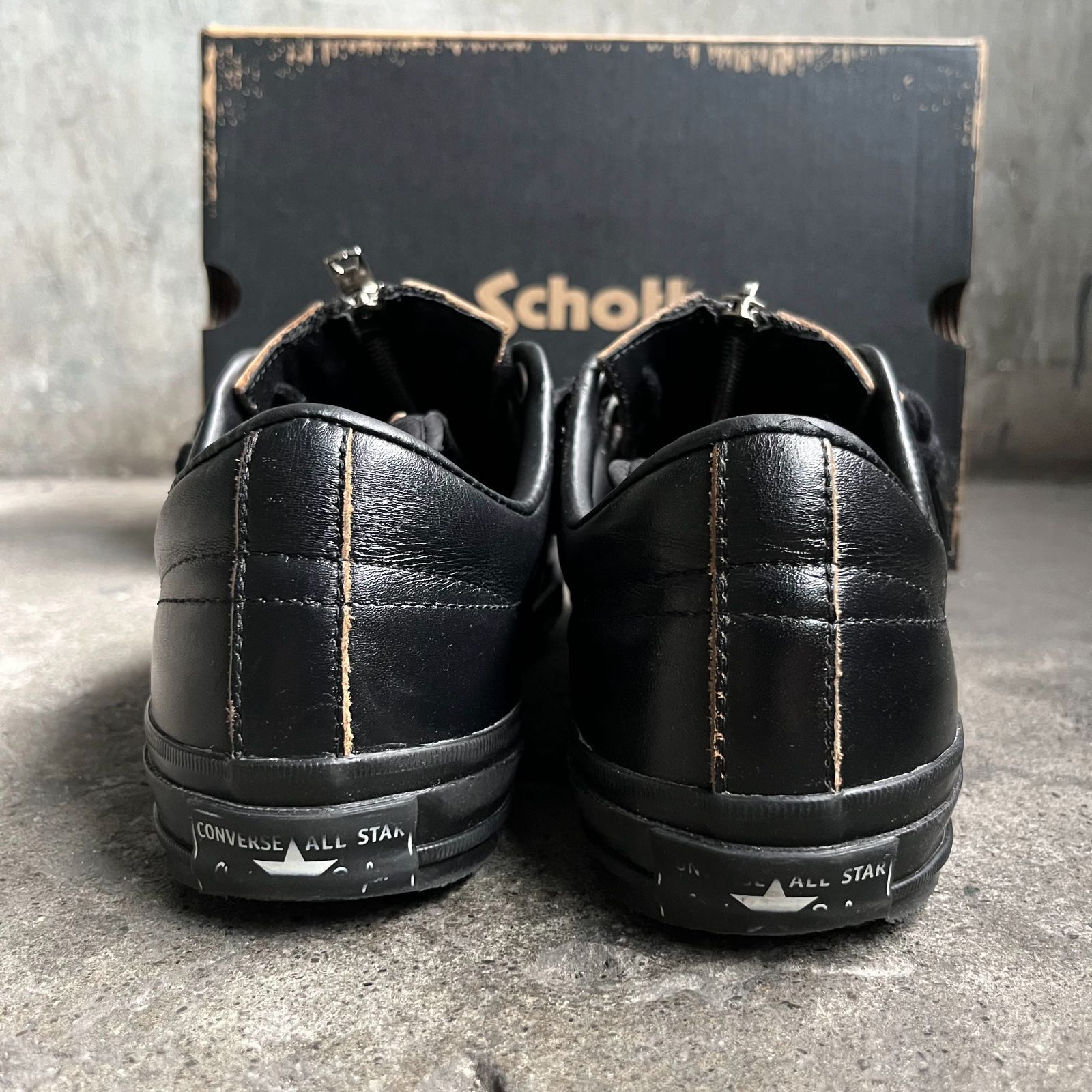 CONVERSE × Schott ONE STAR Z Schott 27cm コンバース ショット ワン 