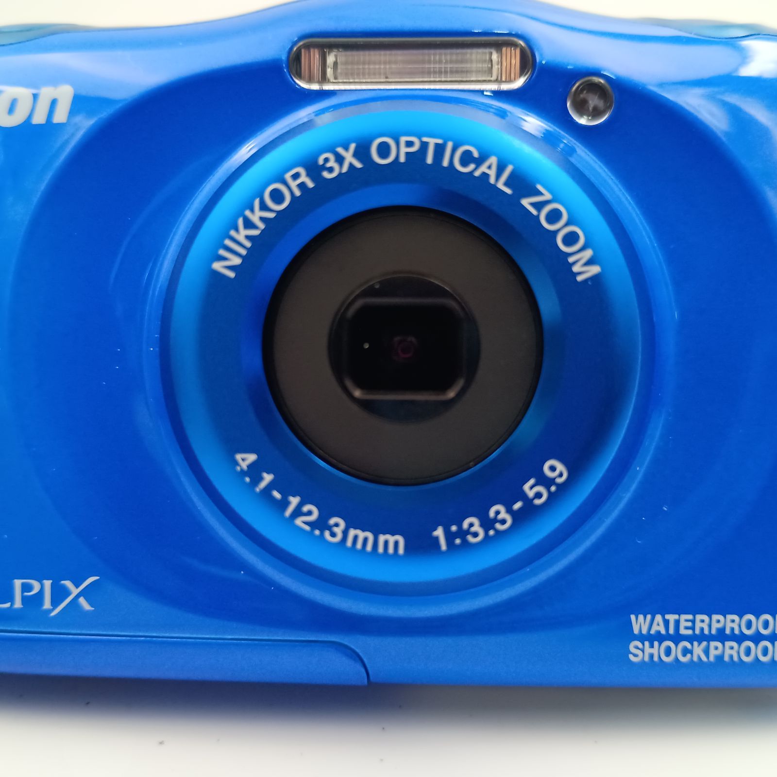 Nikon Coolpix W100 Compact DIGITAL Camera Blue コンパクト