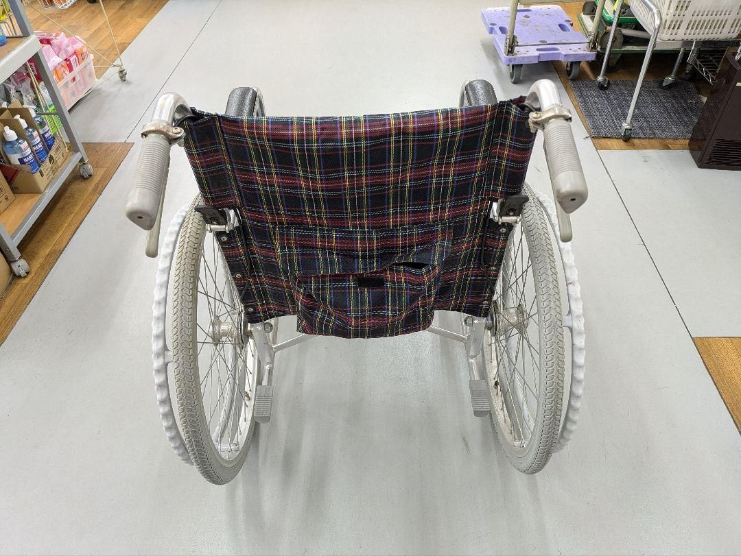 J338☆サビ使用感☆幸和製作所☆自走式車いす