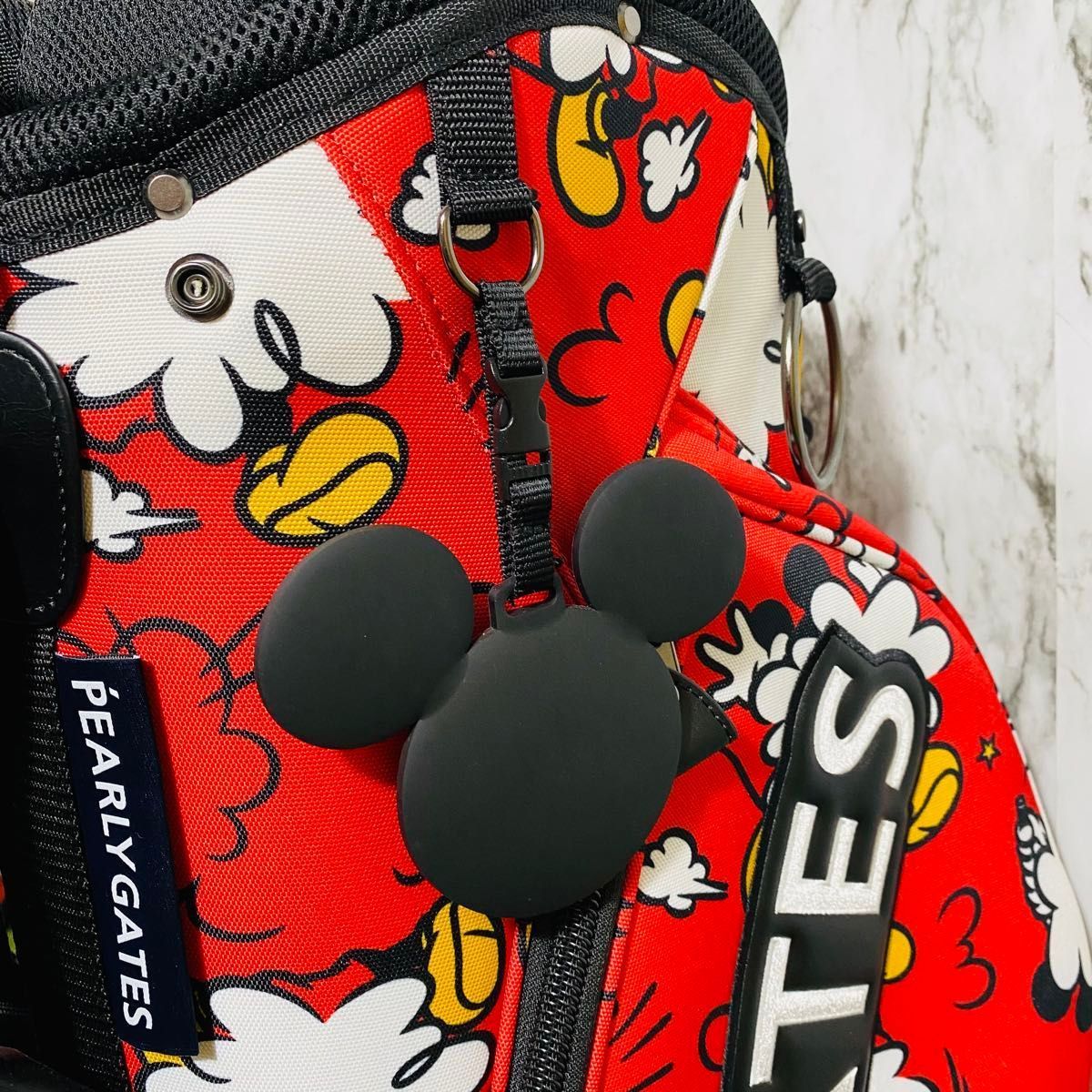 激レア】美品 89個限定 パーリーゲイツ ミッキー スタンド式 キャディ