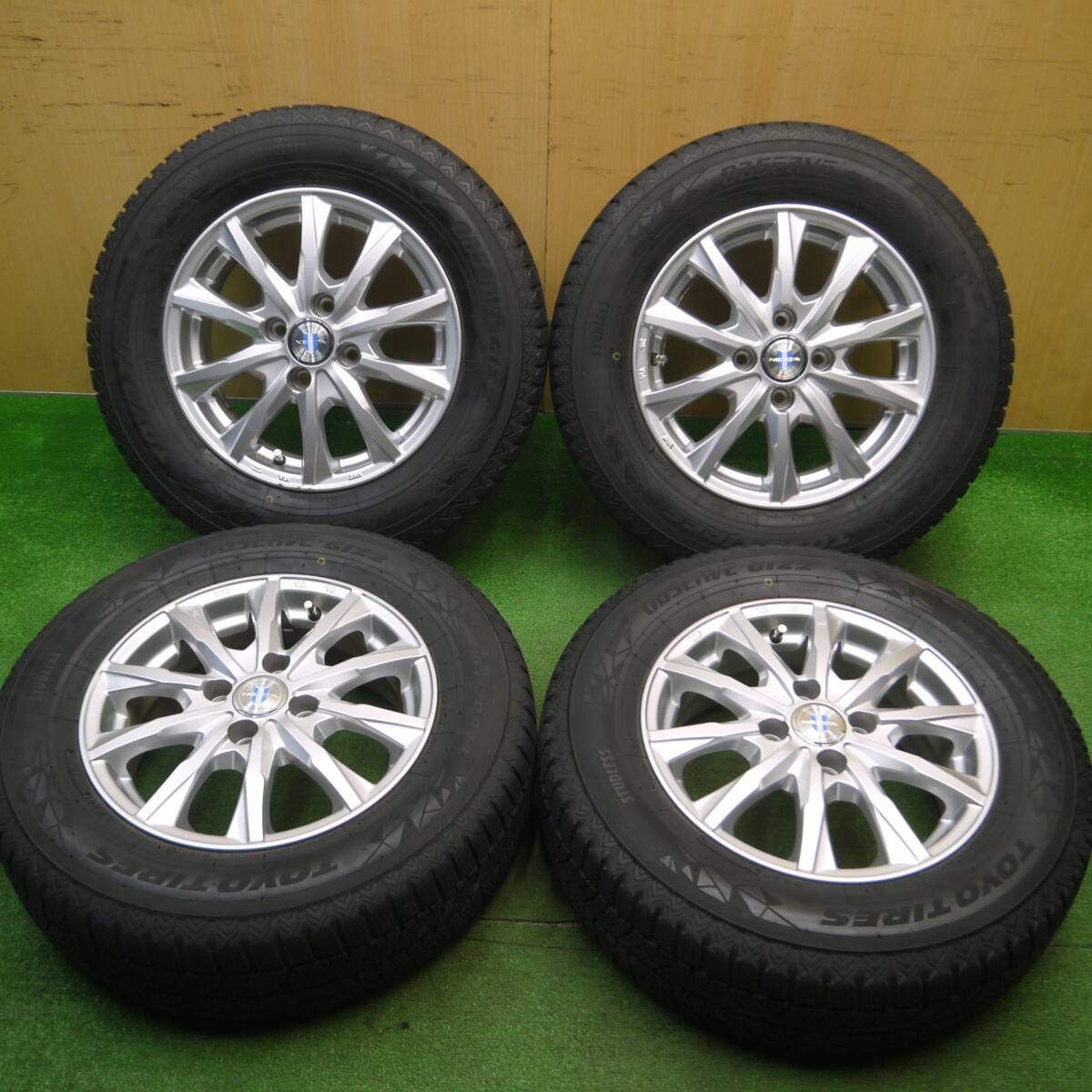 キレイ☆スタッドレス 185/70R14 トーヨー オブザーブ GIZ2 NEXTA 