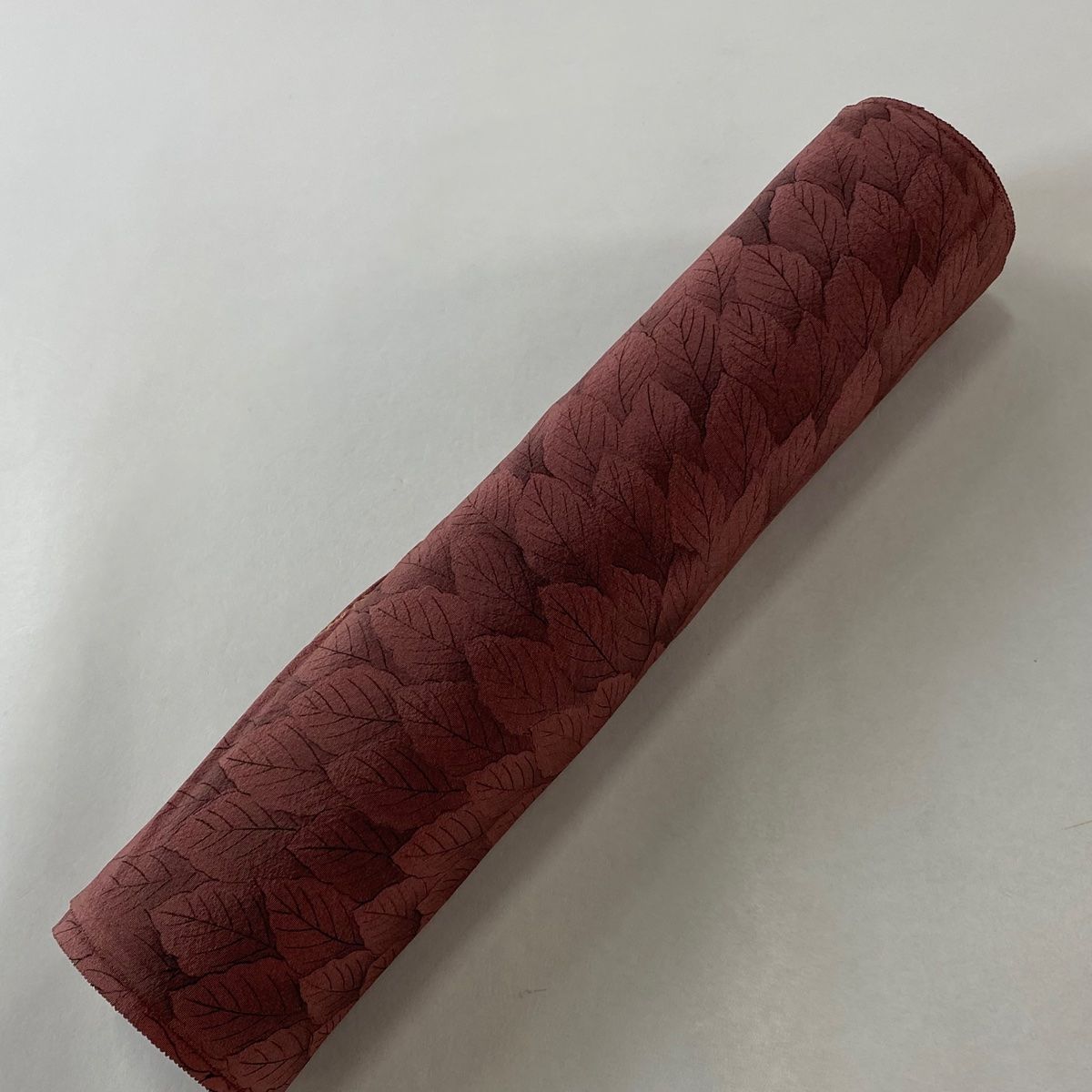 小豆色羽尺反物