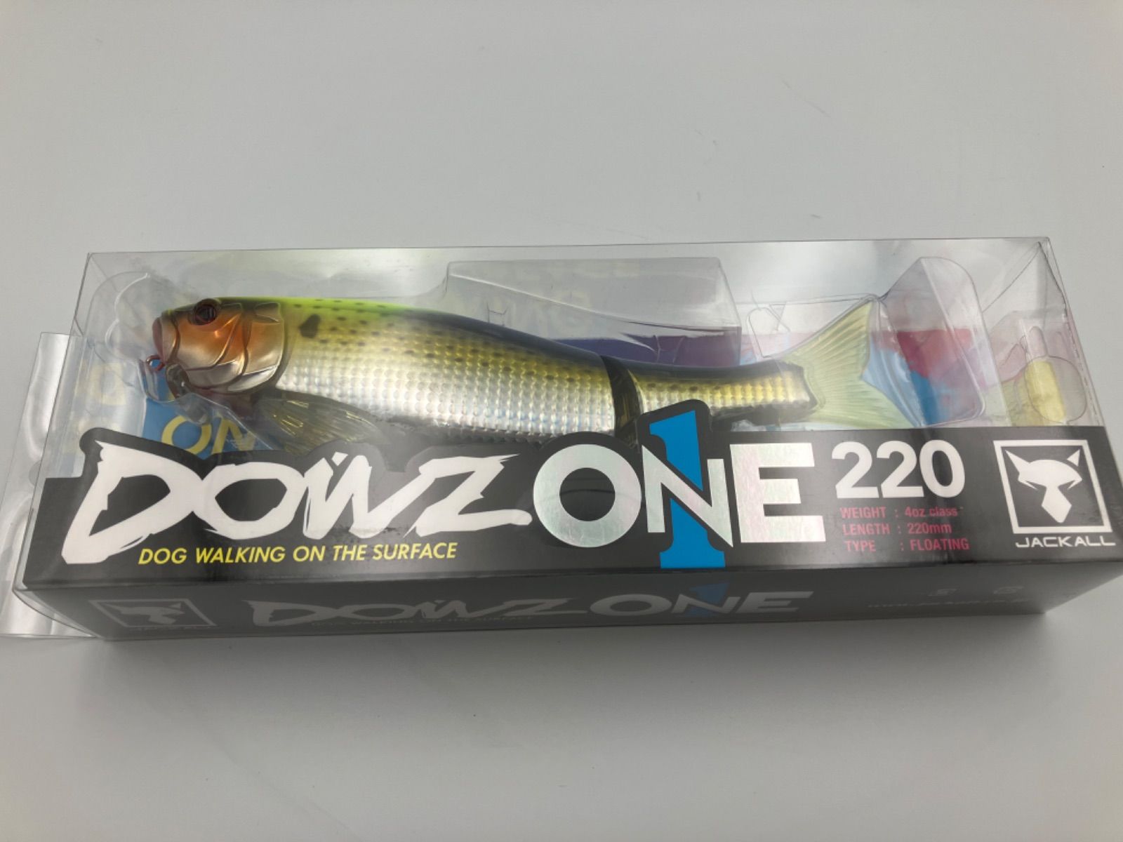 ジャッカル ダウズワン220 デプス ヒュージペンシルスケーター チャート 黄 ジャッカル ダウズワン220 デプス ヒュージペンシルスケーター チャート 黄