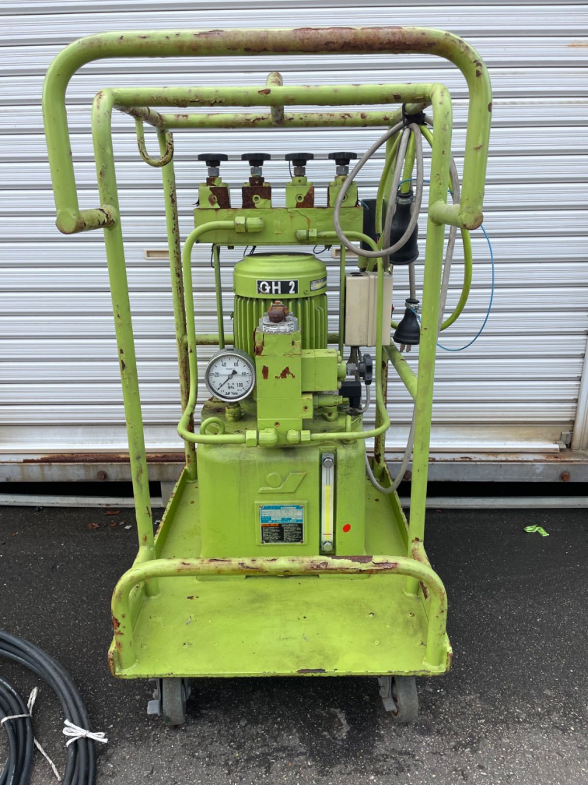 油圧ポンプ 大阪ジャッキ製作所 200V AI-ZER GH2-P - メルカリ 油圧ポンプ 大阪ジャッキ製作所 200V AI-ZER GH2-P - メルカリ