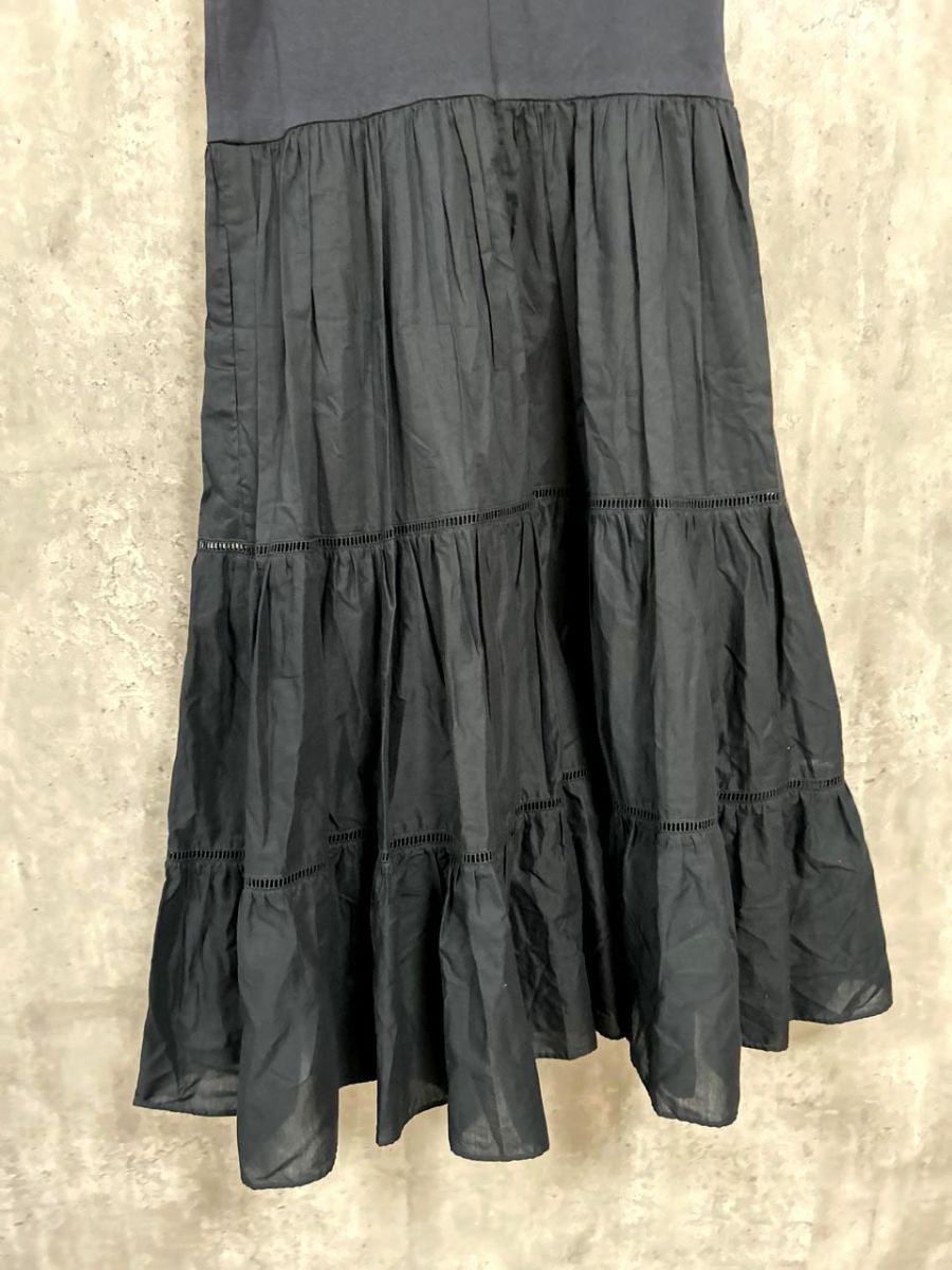 BORDERS at BALCONY 半袖ミニワンピース 黒と白のストライプ 2025年最新】BORDERS at BALCONY レディース ミニワンピースの