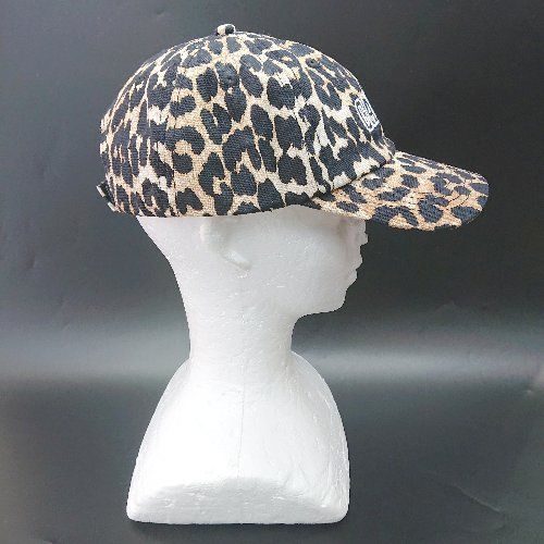 GANNI ヒョウ柄キャップ 340519660_1.jpg