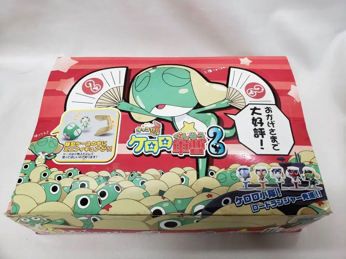 【雷市場（ポンジャン）商品韓国直送】ケロロ カラセル フィギュア 2 焦げた 前者 12 種 未開封