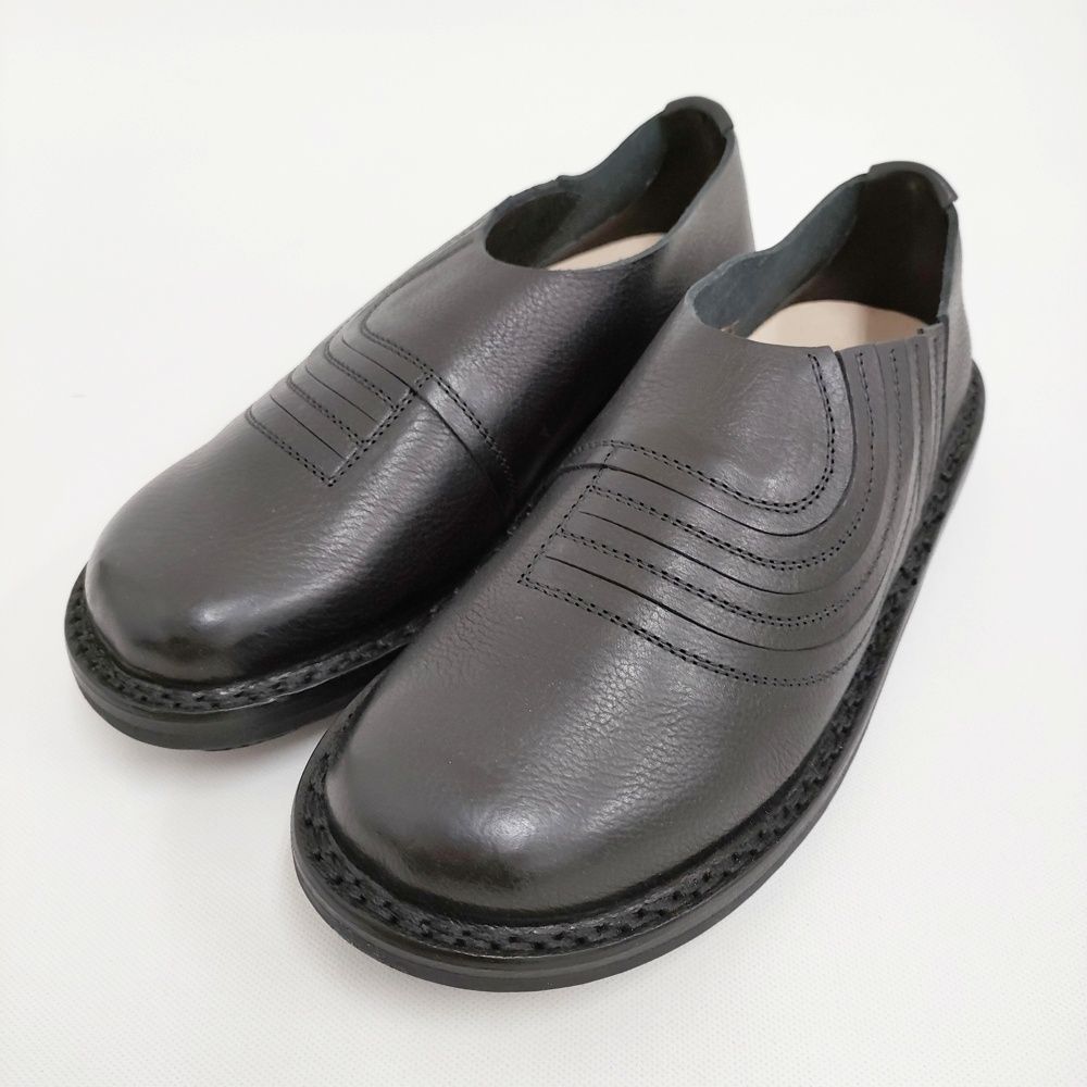 trippen ♥品 rainbow サイズ37 定価57200円 レザー スリッポン シューズ 靴 ブラック レディース トリッペン 5-1011G♪
