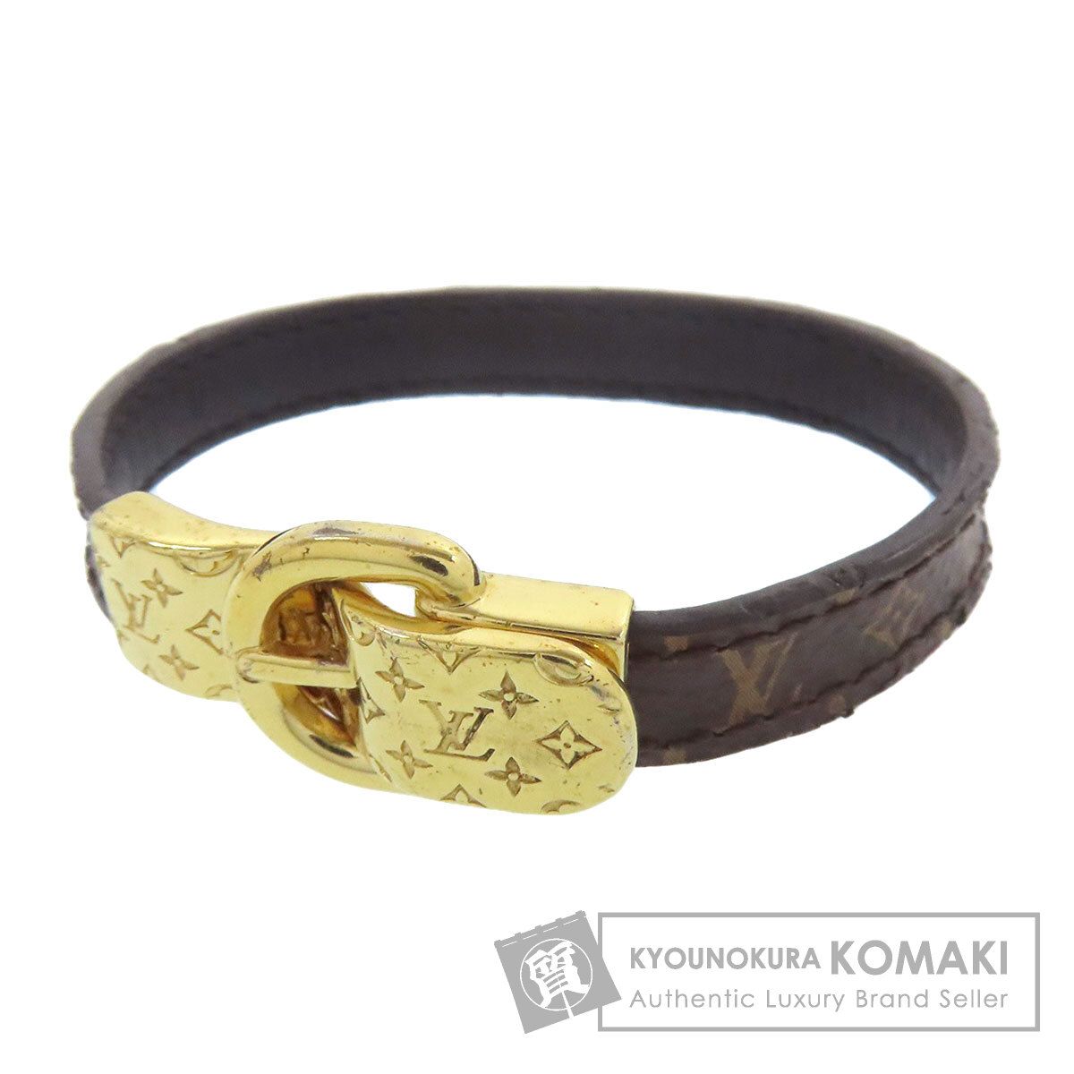 LOUIS VUITTON ルイヴィトン M6170F ブラスレ ファッスン ユア LV ブレスレット モノグラムキャンバス 金属製 レディース