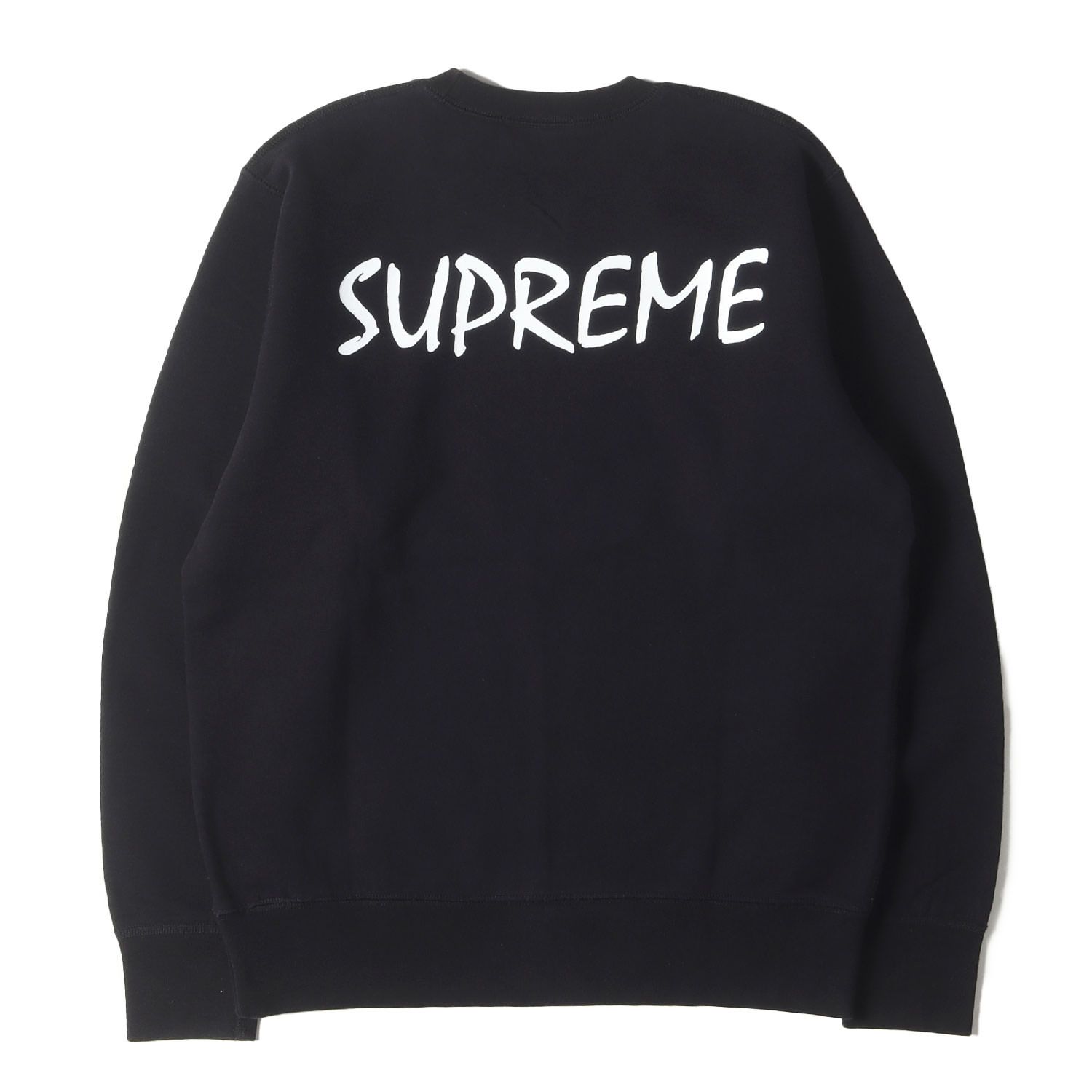 Supreme スウェットシャツ 黒 Supreme ロゴ スウェットシャツ | ブラック | FARFETCH JP