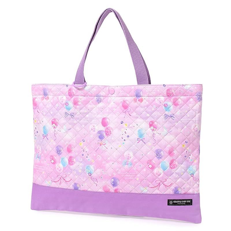 COLORFUL CANDY STYLE レッスンバッグ 女の子 レッスンバッグ キルティング パステルバルーン N0253100 0