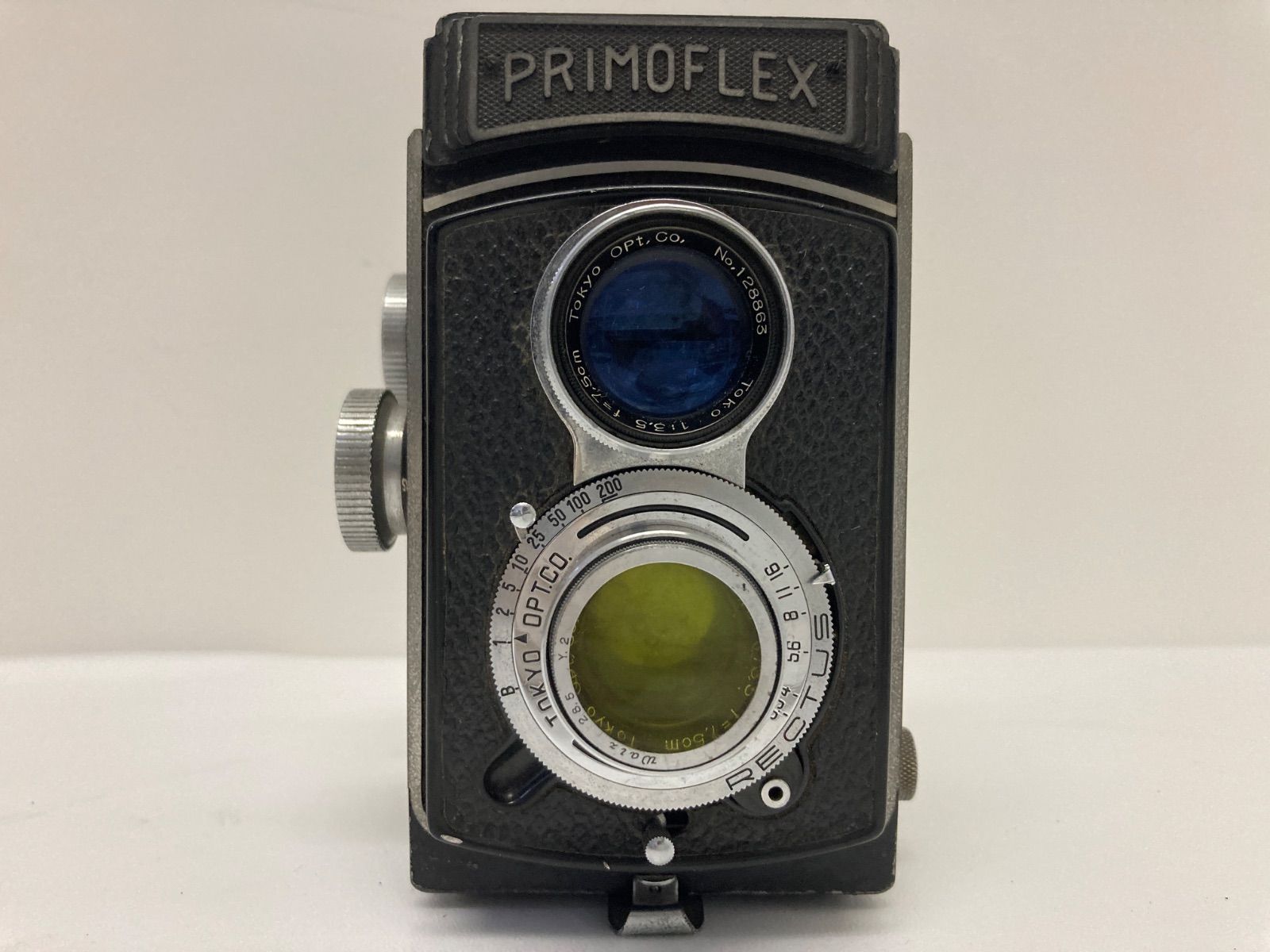 完動品◎東京光学 PRIMOFLEX 二眼レフ フィルムカメラ #120 完動品◎東京光学 PRIMOFLEX 二眼レフ フィルムカメラ #120 東京