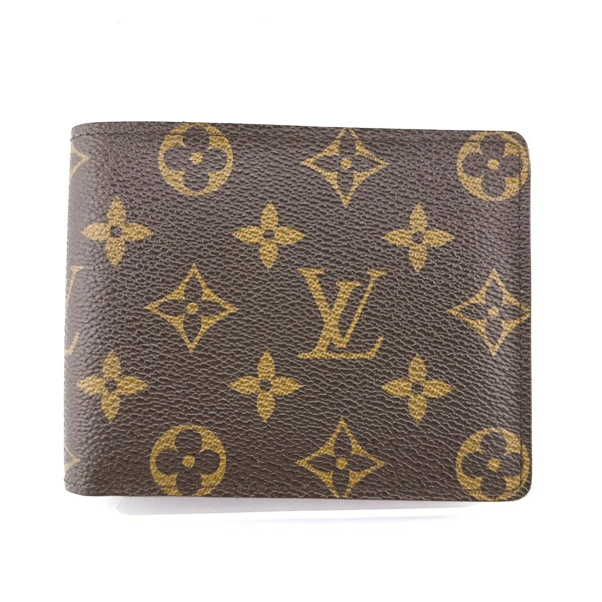 ルイヴィトン M60026 二つ折り財布 ブラウン  LOUIS VUITTON ポルトフォイユ・フロリン モノグラム ルイヴィトン M60026 モノグラム 二つ折り財布 ポルトフォイユ